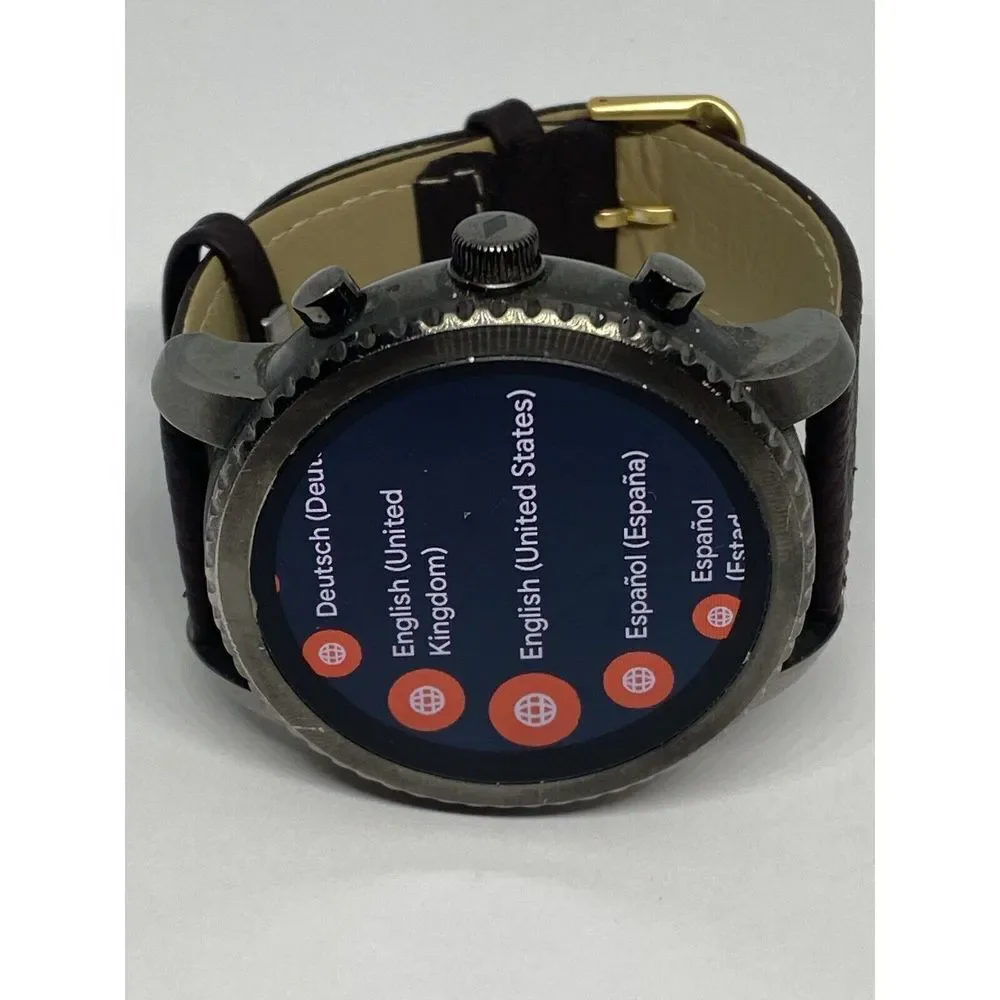 Fossil Gen 3 Authentic Genuine Smart Watch Custom Band FTW4001 BA088